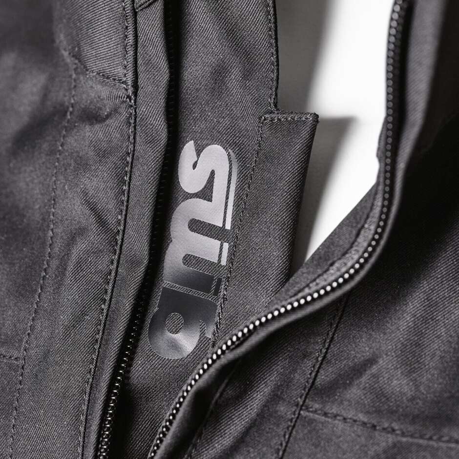 Blouson Moto Gms DOWNTOWN WP Noir