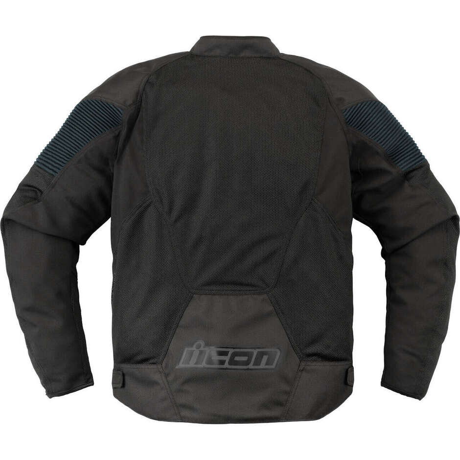 Blouson Moto Icon OVERLORD3 MESH CE Noir