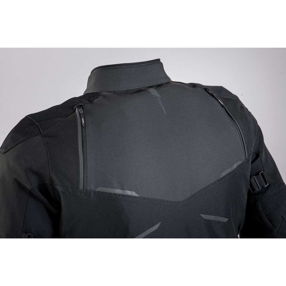Blouson Moto Ixon EDDAS Adventure Fabric Taille C Noir Anthracite