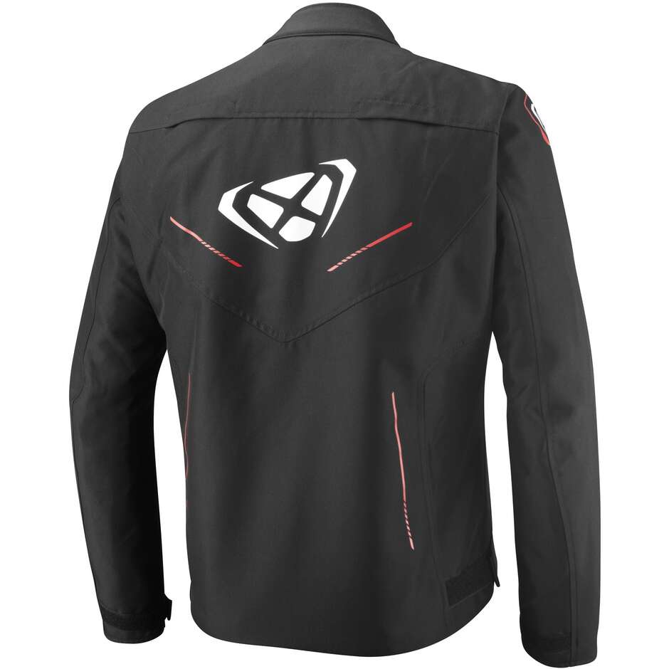Giubbotto Moto Ixon PRODIGY Nero Bianco Rosso