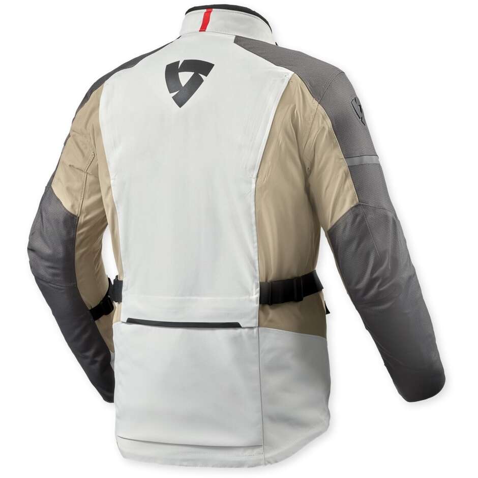 Blouson moto Rev'it Horizon 3 H2O, gris sable