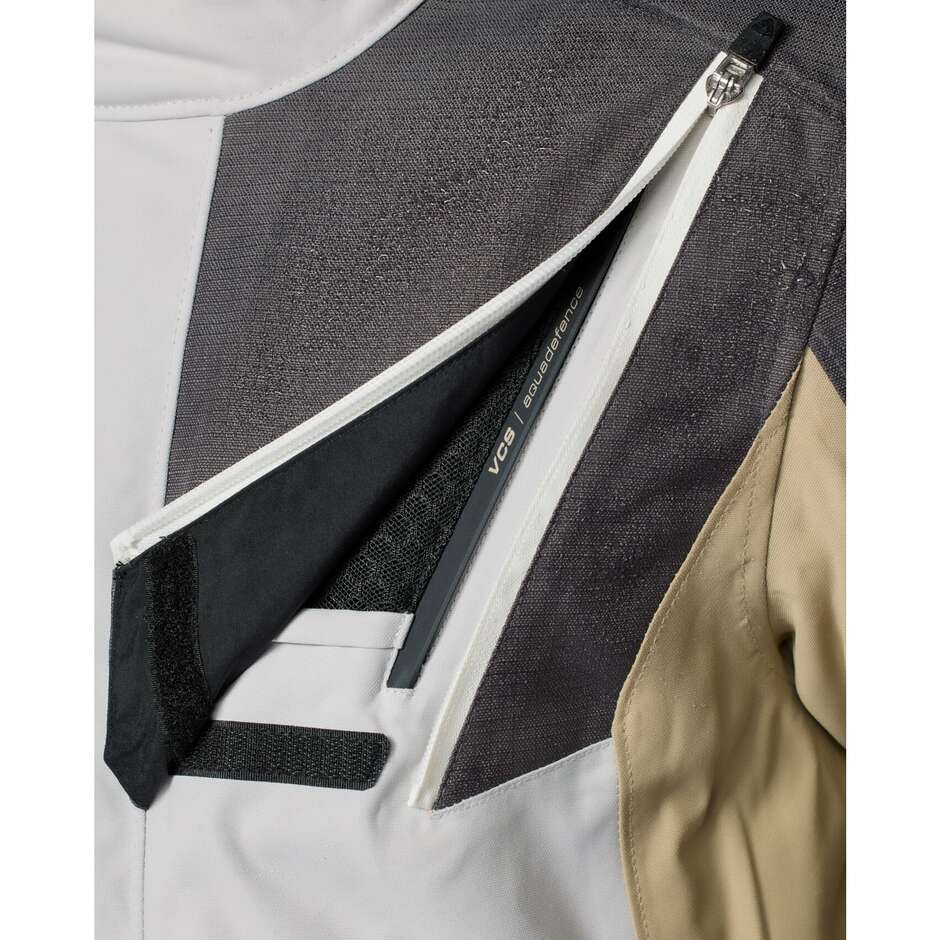 Blouson moto Rev'it Horizon 3 H2O, gris sable