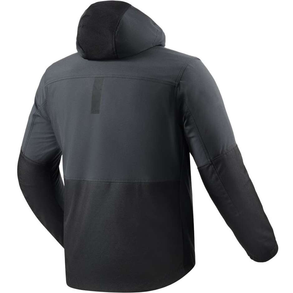 Blouson moto Rev'it Traffic 2 H2O bleu foncé noir