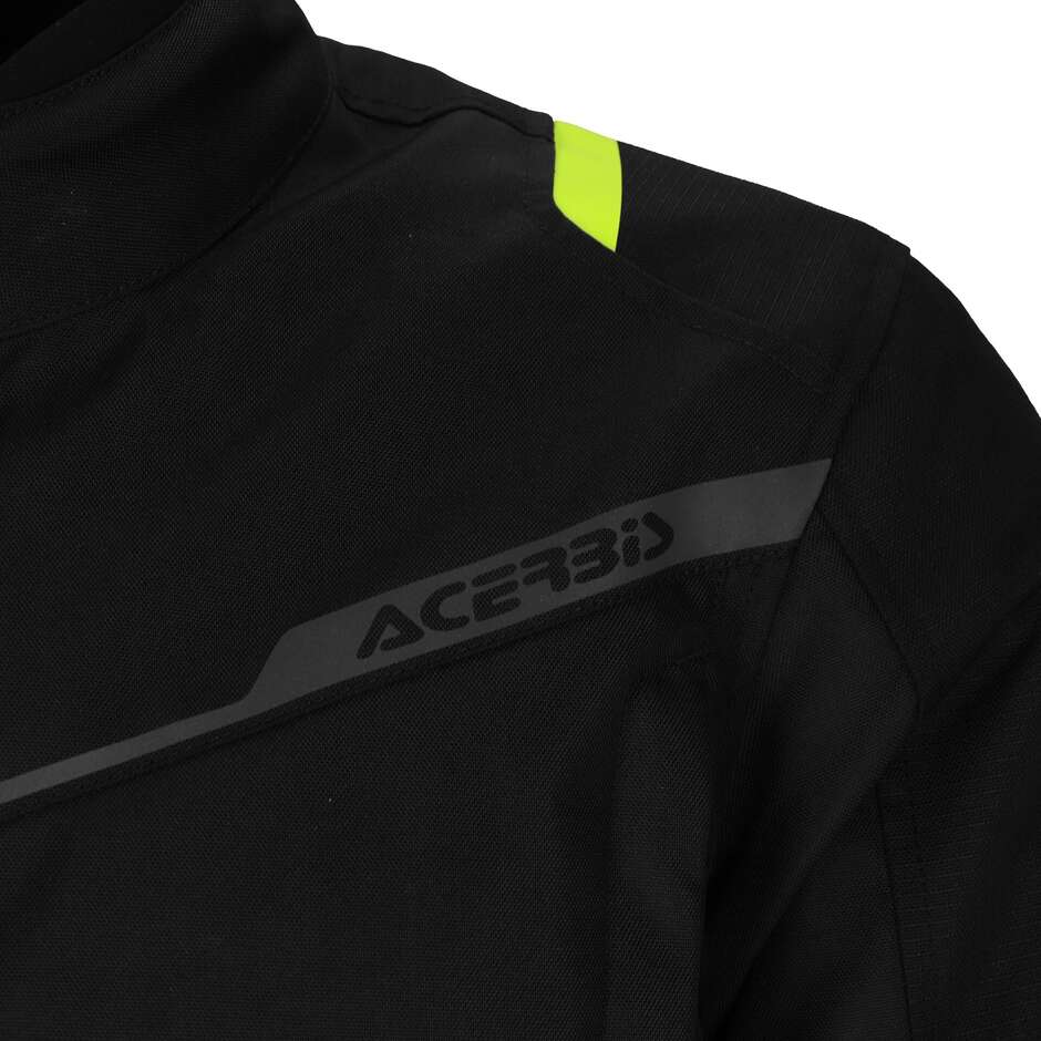 Giacca da Moto Tecnica ACERBIS CE X-TRAVEL Nero Giallo