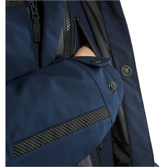Blouson Moto Urbain Dainese MILAN D-DRY Ebony Black Iris