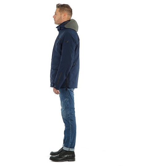 Blouson Moto Urbain Dainese MILAN D-DRY Ebony Black Iris