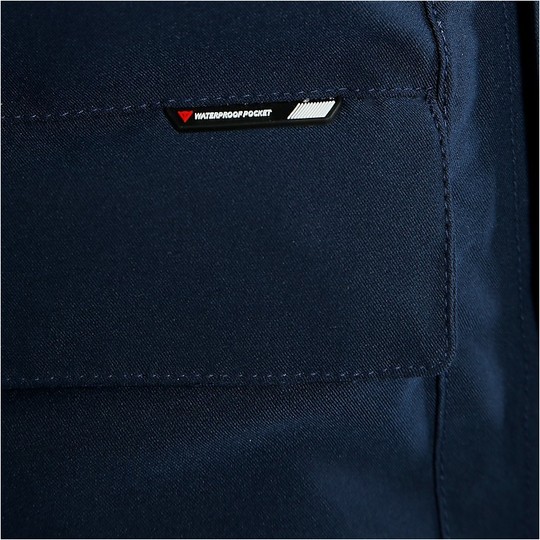 Blouson Moto Urbain Dainese MILAN D-DRY Ebony Black Iris