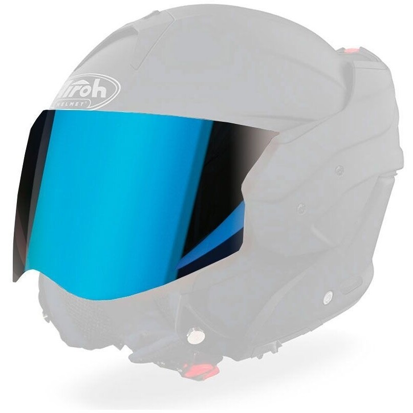 Blue Visor For Airoh Mathisse Helmet (Size xs-sm)