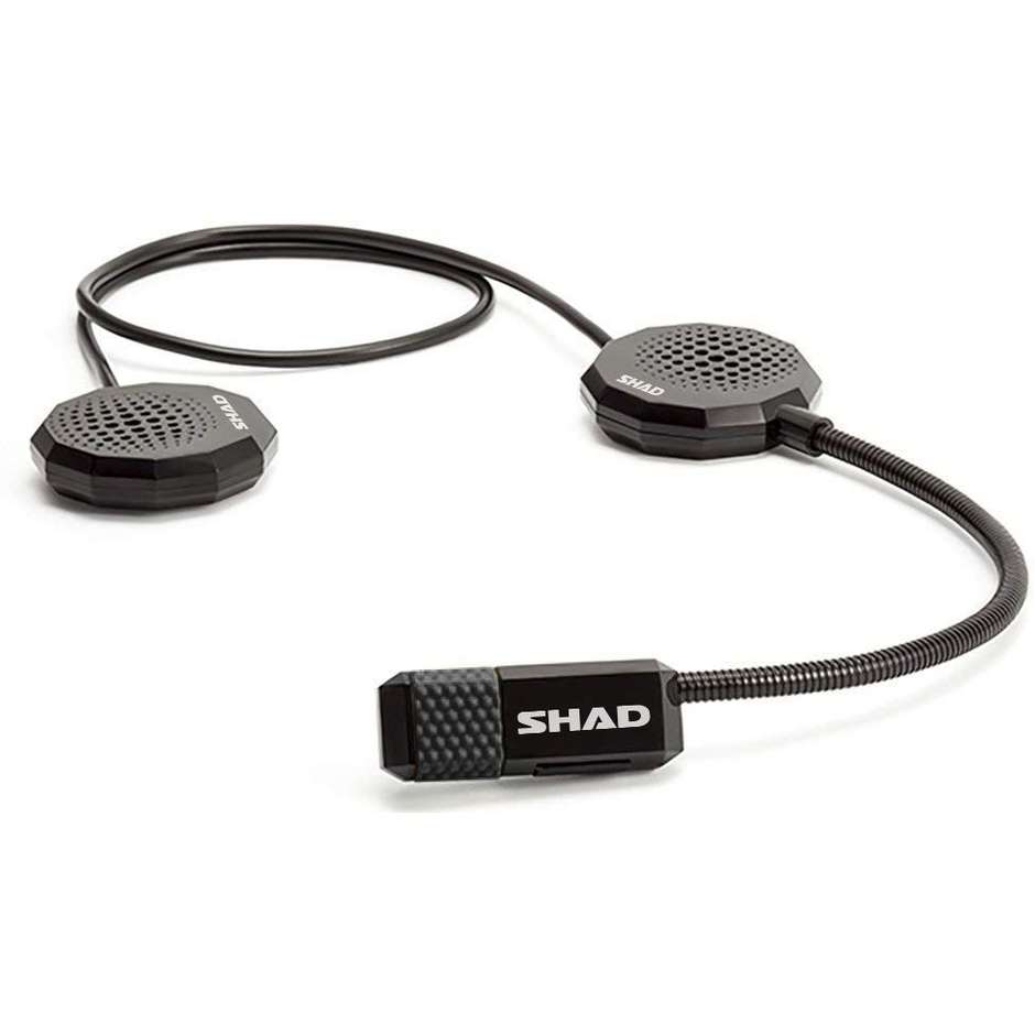 Bluetooth-Gegensprechanlage für Motorräder und Roller Shad UC02 Stereo