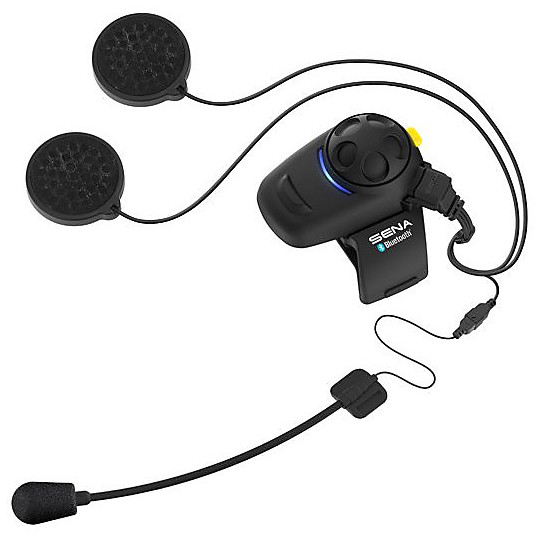 Bluetooth Intercom Moto Helm Sena SMH5-FM Einzel Kit mit FM-Radio