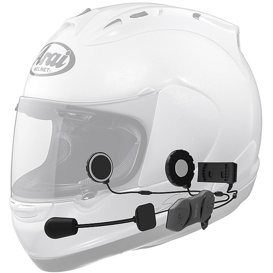 Bluetooth Intercom Motorrad Helm Sena 10R mit Fernbedienung Single Kit