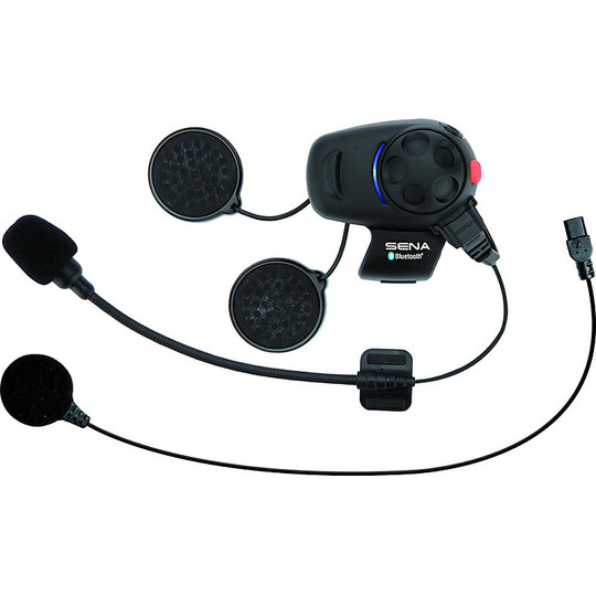 Bluetooth Intercom Motorradhelm Sena SMH-5 Single Kit