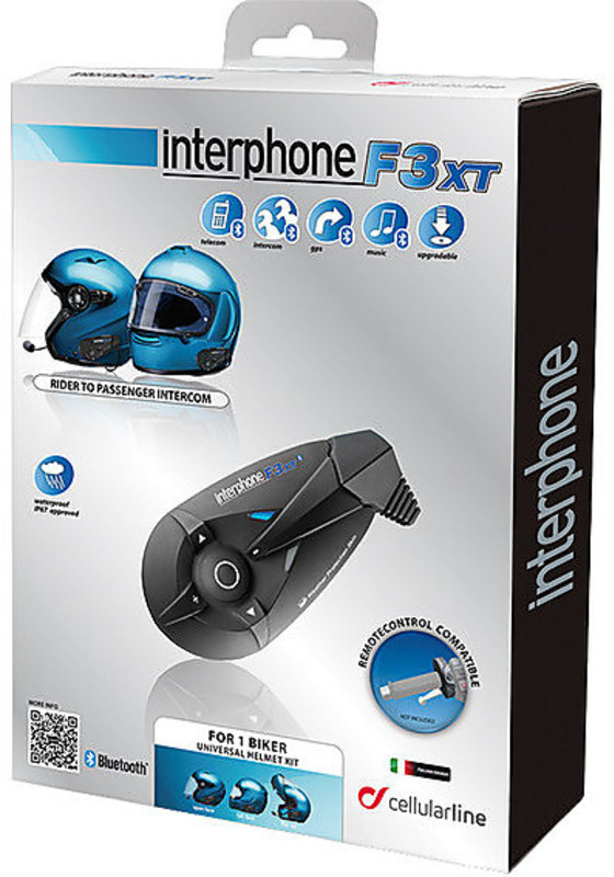 BluetoothMotorradGegensprechanlage F3XT einzigen