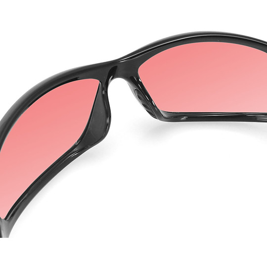 Bobster Charger Street Motorcycle Goggles Pink Lens