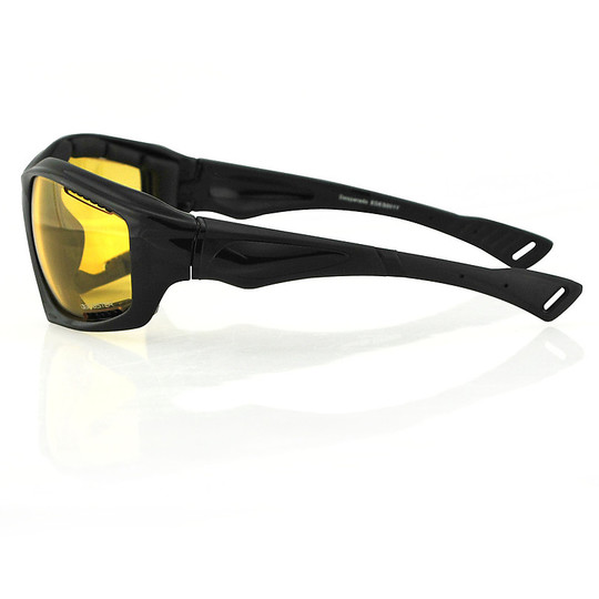 Bobster Desperado Street Motorcycle Goggles Yellow Lens