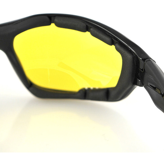 Bobster Desperado Street Motorcycle Goggles Yellow Lens