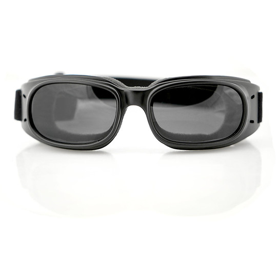 Bobster Piston Adventure Motorcycle Goggles Smoked Lens