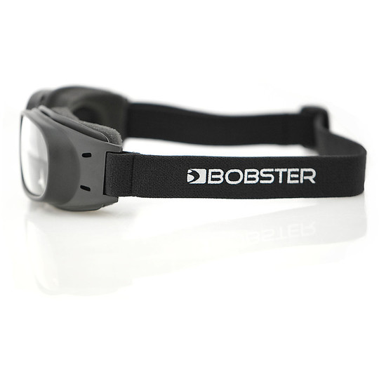 Bobster Piston Adventure Motorcycle Goggles Transparent Lens