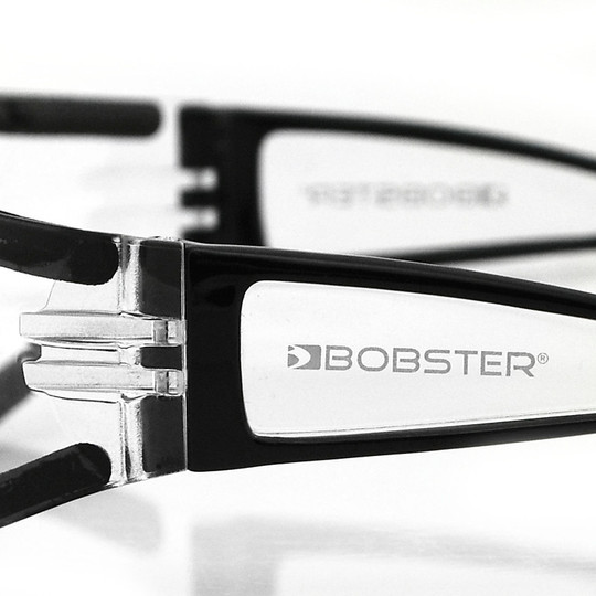 Bobster Shield II Adventure Motorcycle Goggles Transparent Lens