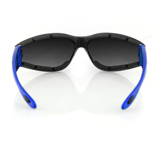 Bobster Shield II Adventure Motorradbrille Blue Smoked Lens