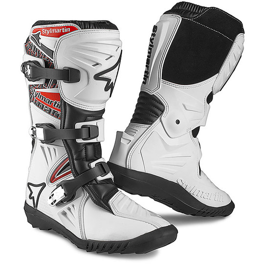 Boots Moto Cross Enduro Stylmartin VIPER XR Weiß