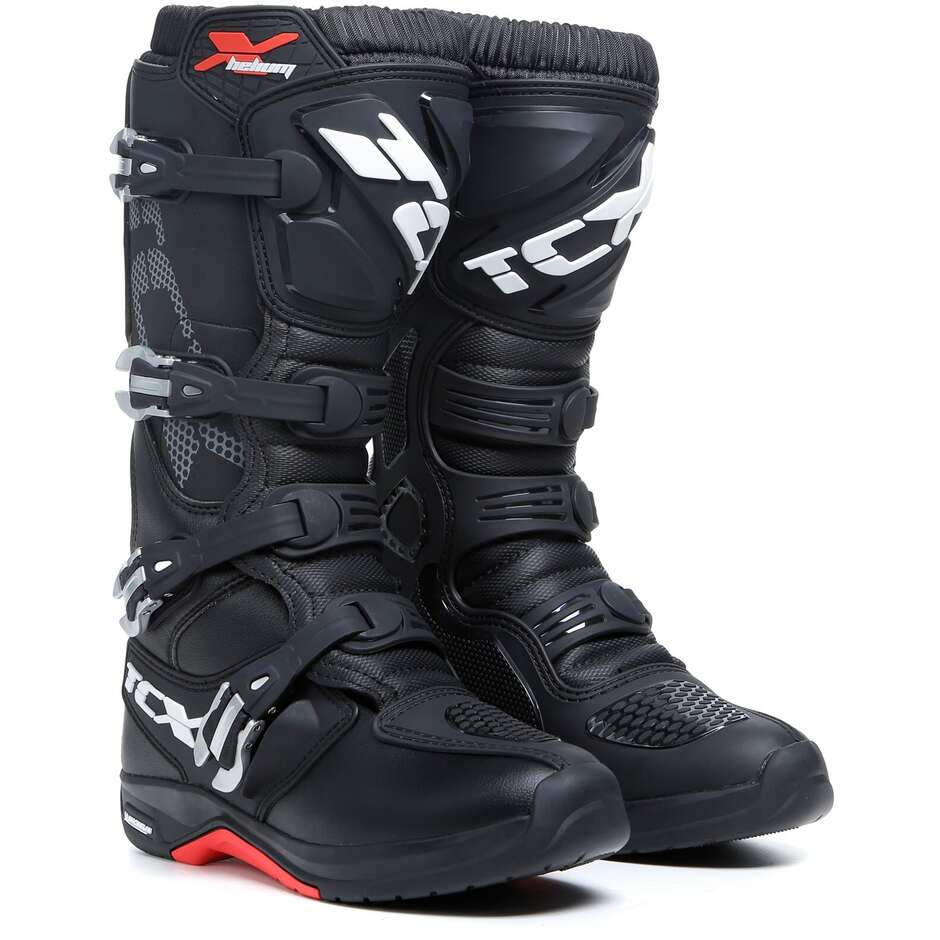 Boots Moto Cross Off Road Tcx Helium Michelin X-Black