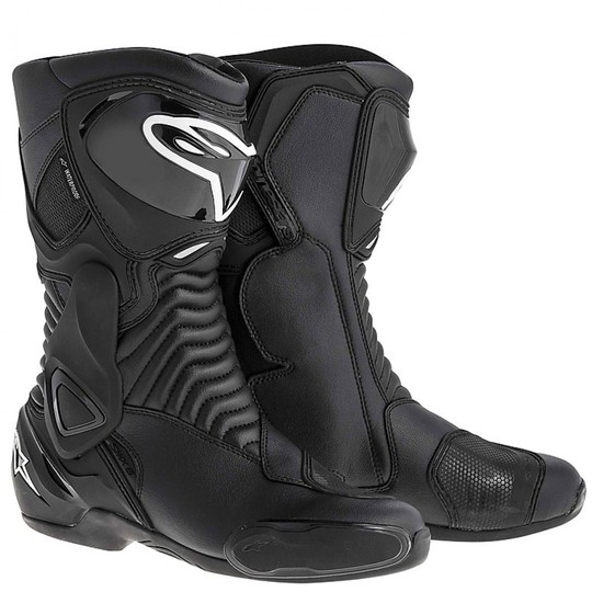 Boots motorcycle racing alpinestars SMX-6 Waterproof Blacks