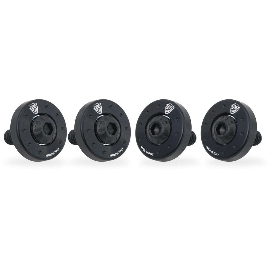 Borchie viti testa cilindro KV907 Moto Guzzi CNC Racing Nero