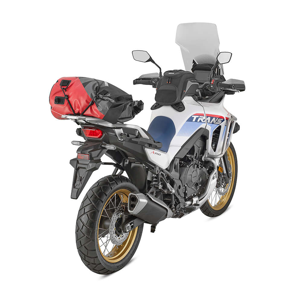 Borsa Cargo Rullo da Sella o Portapacchi Impermeabile 30lt GIVI EA1114GRB Grigio Rosso
