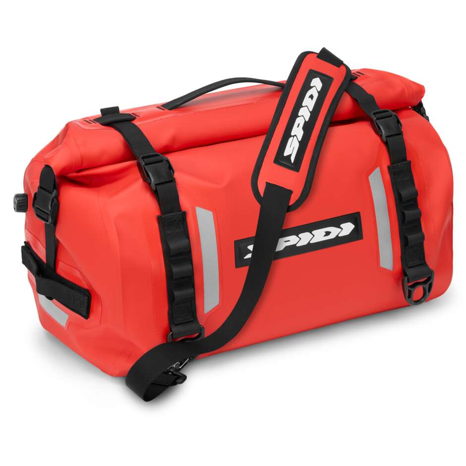 Borsa Retrosella Moto Spidi ROLLTOP BAG WP Rosso