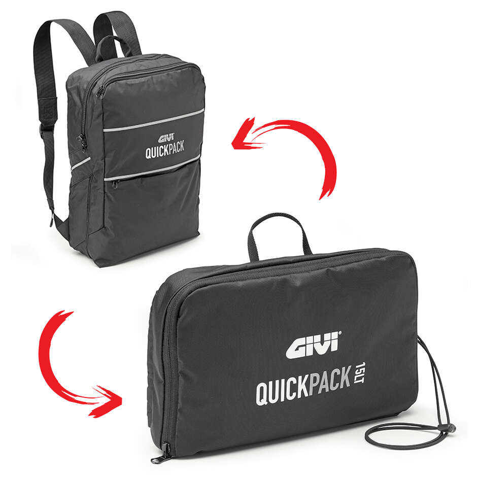 Borsa Zaino Givi T521 QUICKPACK Interna da Fissare alle valigie Givi Compatibili