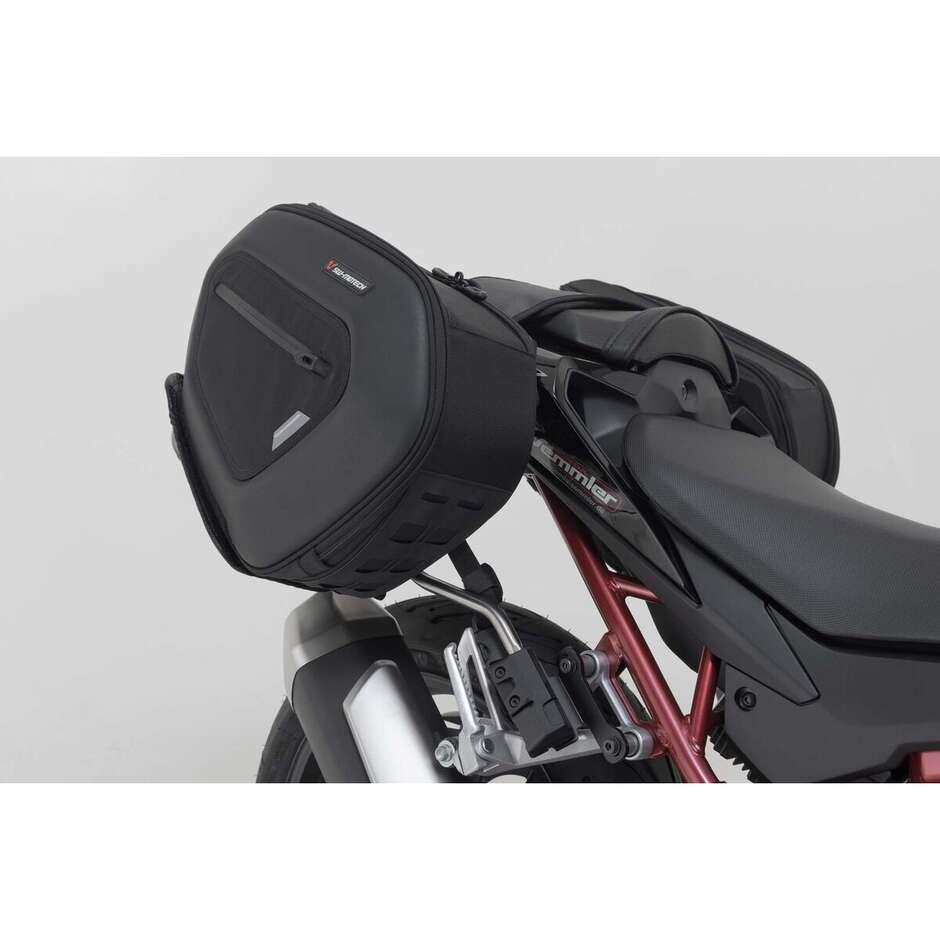 Borse Laterali Moto Nero / Antracite Sw-Motech BC.HTA.01.740.36900 Per Honda CB750 Hornet (22-)