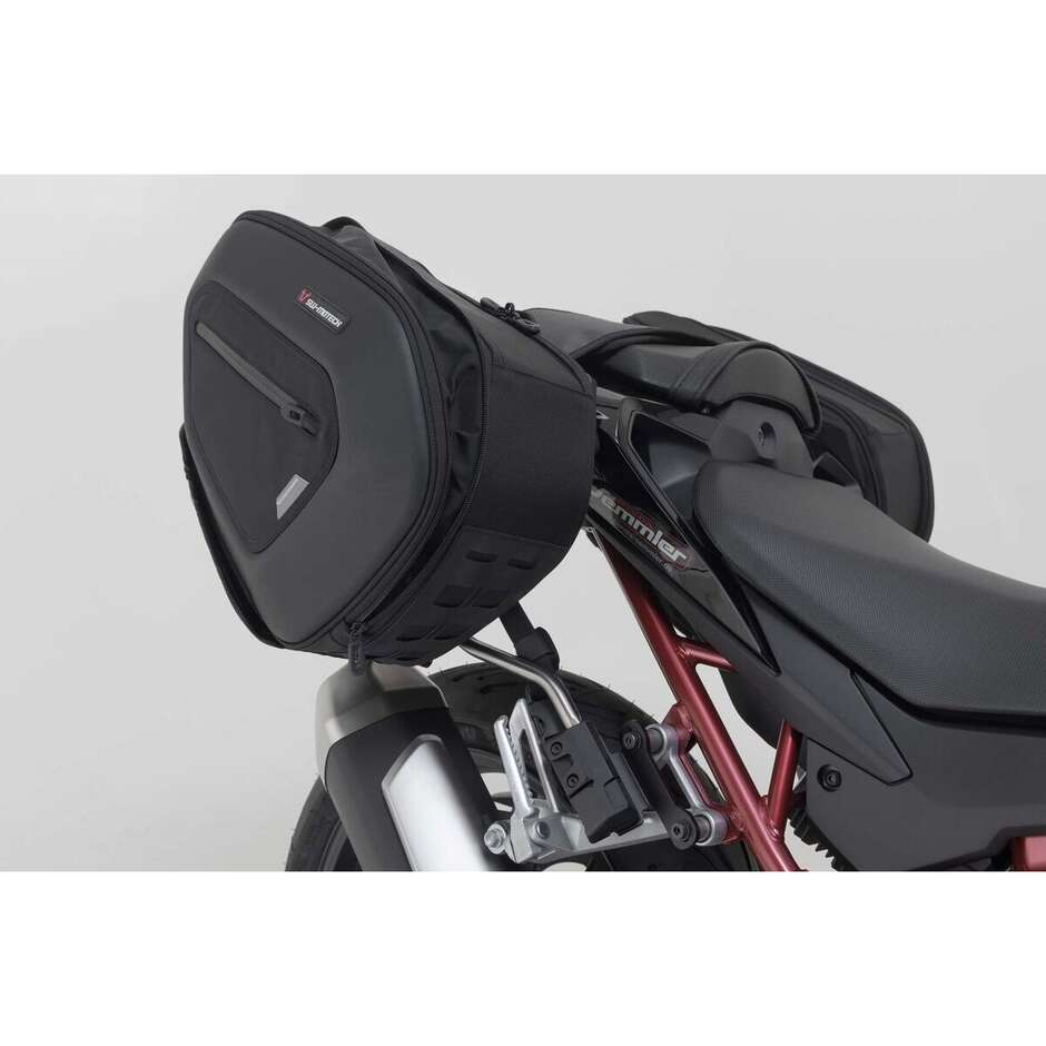 Borse Laterali Moto Nero / Antracite Sw-Motech BC.HTA.01.740.36900 Per Honda CB750 Hornet (22-)