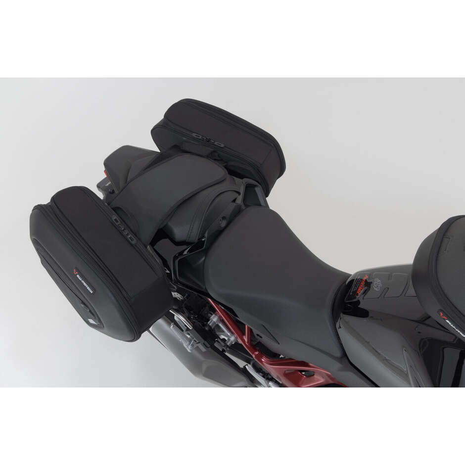Borse Laterali Moto Nero / Antracite Sw-Motech BC.HTA.01.740.36900 Per Honda CB750 Hornet (22-)