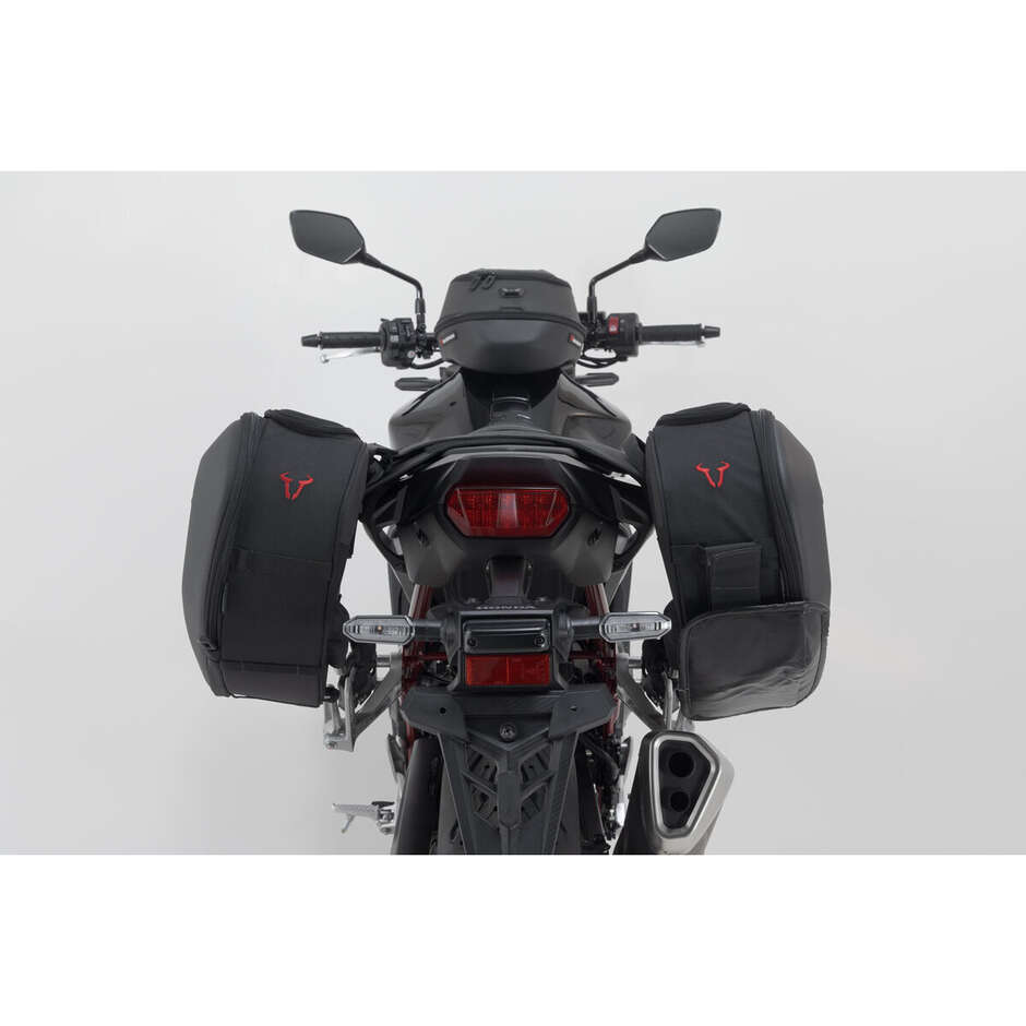 Borse Laterali Moto Nero / Antracite Sw-Motech BC.HTA.01.740.36900 Per Honda CB750 Hornet (22-)