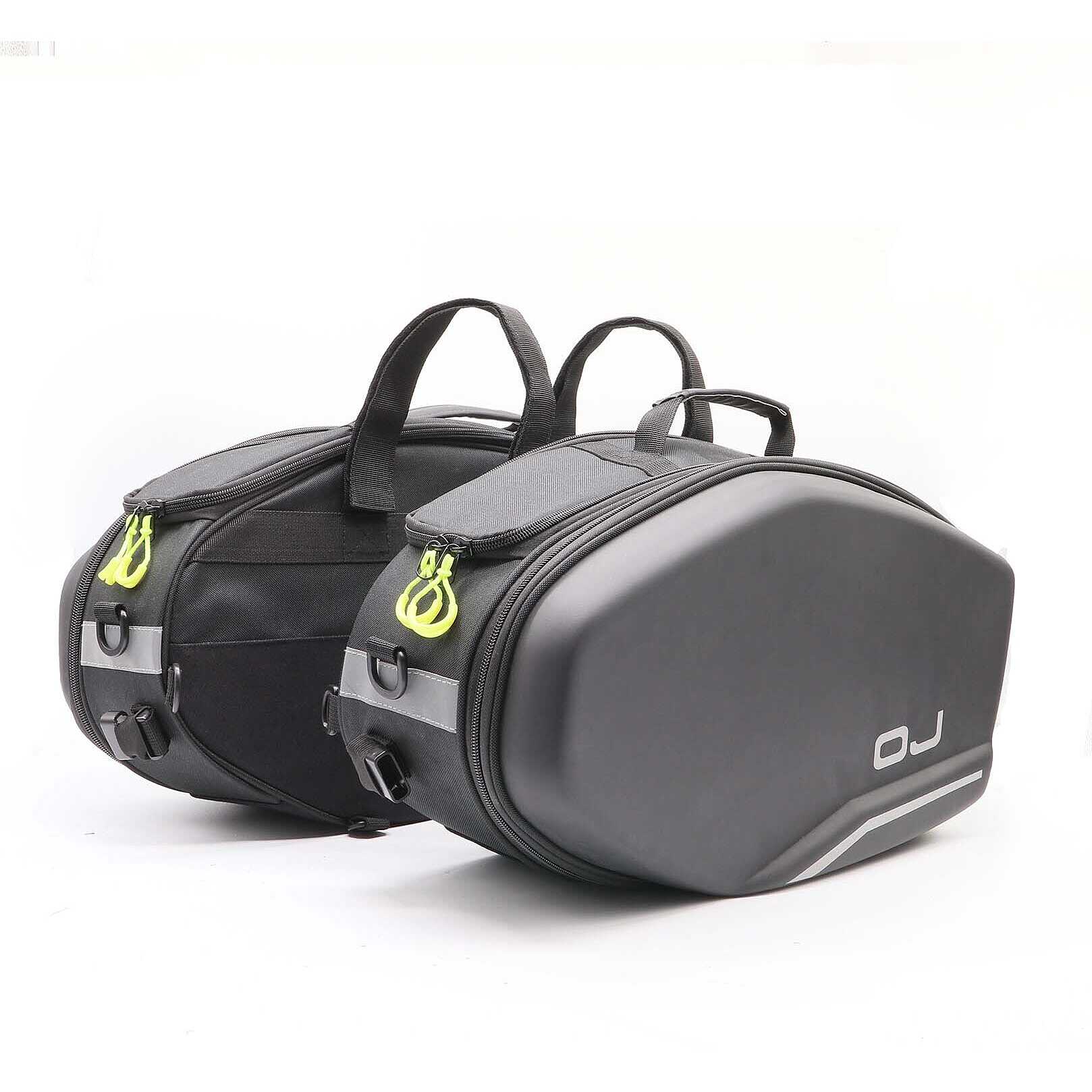 Borse laterali Moto OJ TWO BAGS Nero 20/27L. Vendita Online