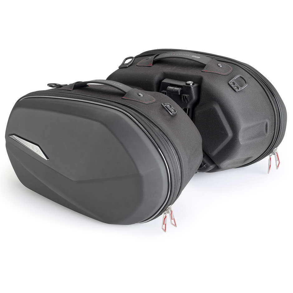 Borse Laterali Termoformate Givi ST609B SPORT-T Espandibili 25 + 25 Litri 