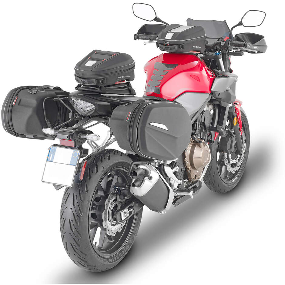 Borse Laterali Termoformate Givi ST609B SPORT-T Espandibili 25 + 25 Litri 