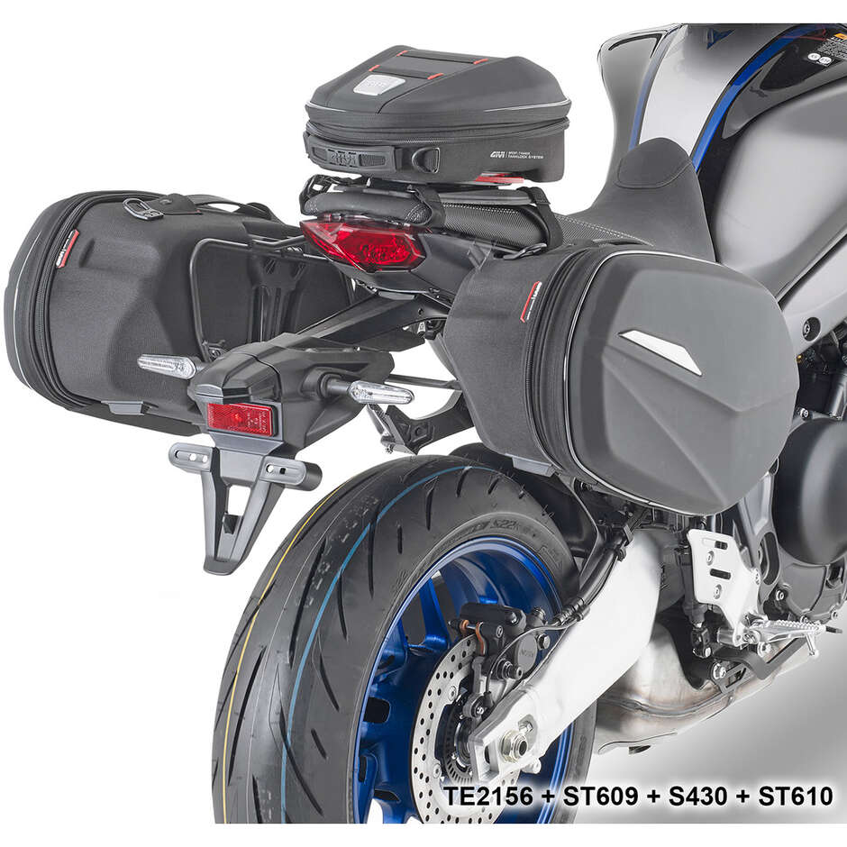 Borse Laterali Termoformate Givi ST609B SPORT-T Espandibili 25 + 25 Litri 