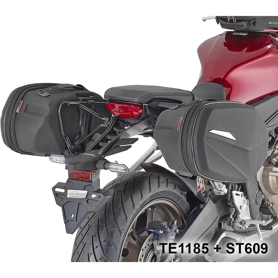 Borse Laterali Termoformate Givi ST609B SPORT-T Espandibili 25 + 25 Litri 