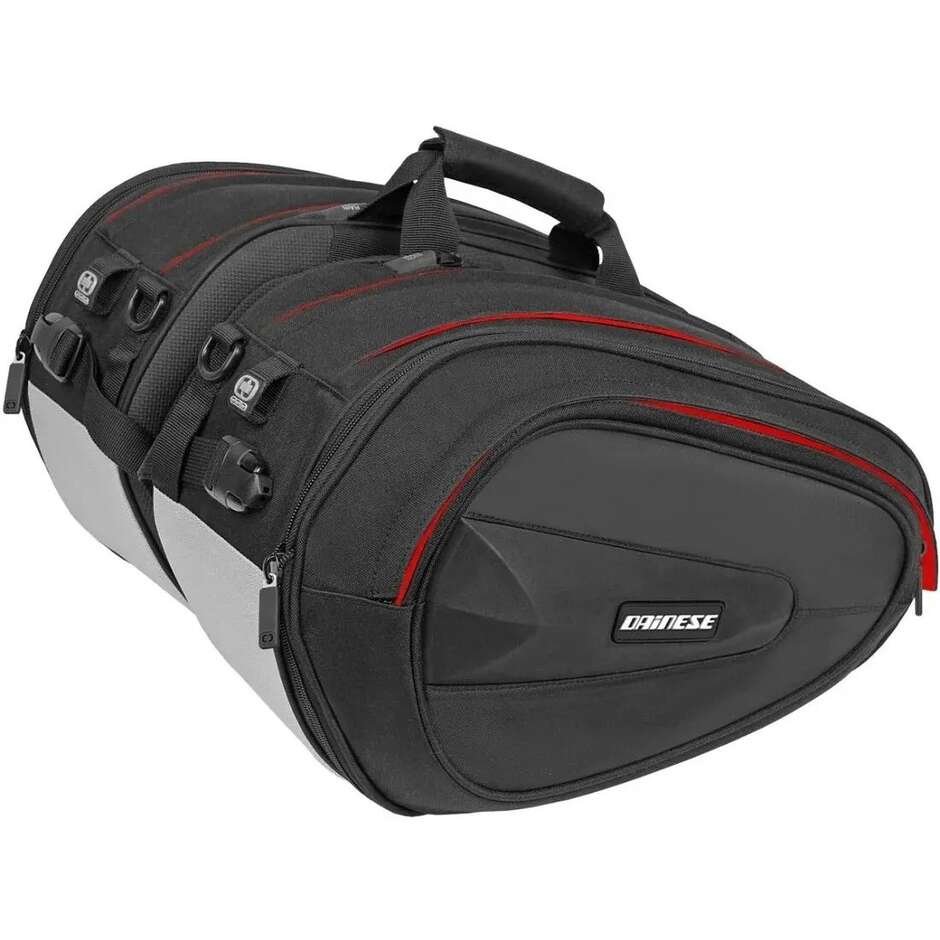 Borse Moto Laterali Espandibili Dainese D-Saddle Stealth Nero