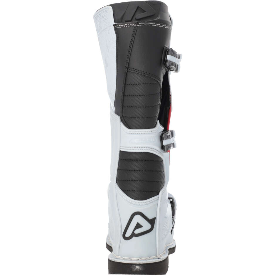 Bottes Acerbis E-TEAM 2.0 Enduro Moto Blanc Noir