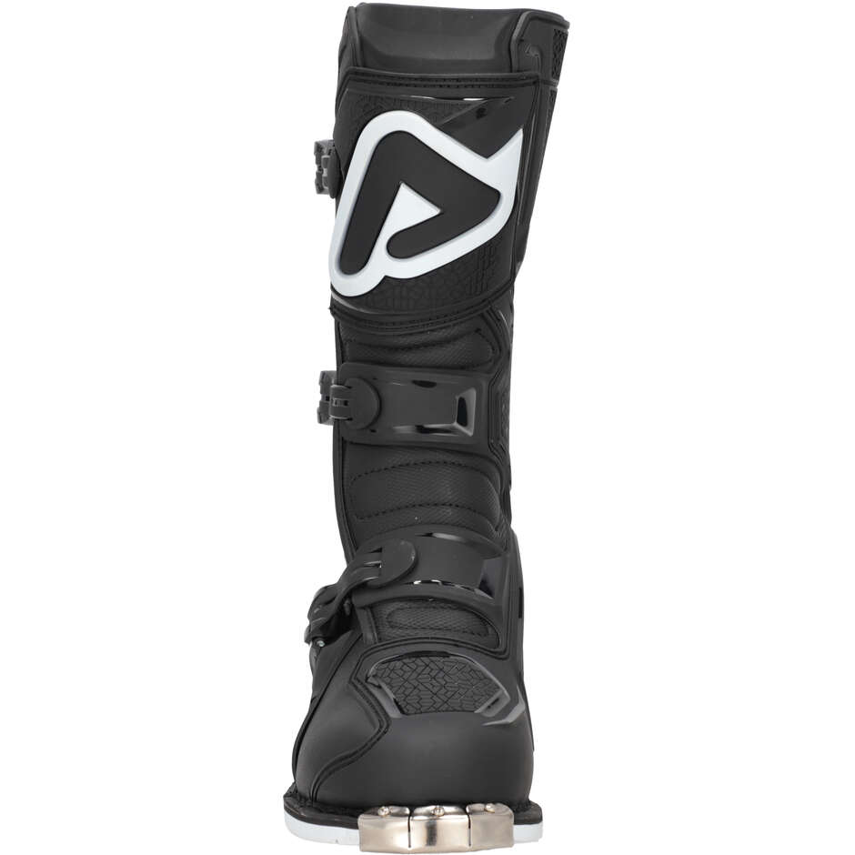 Bottes Acerbis E-TEAM 2.0 noires et blanches pour moto enduro