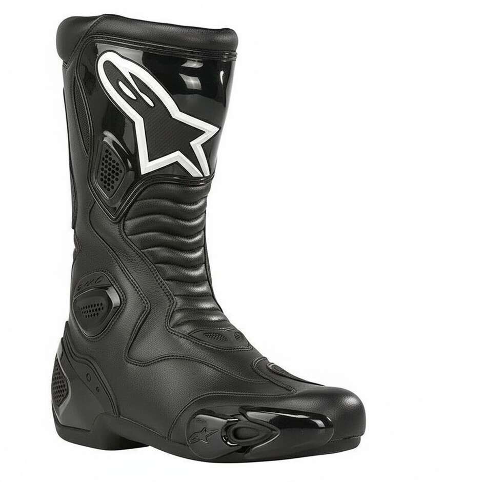 Bottes de course moto Alpinestars S-MX 5 Noir