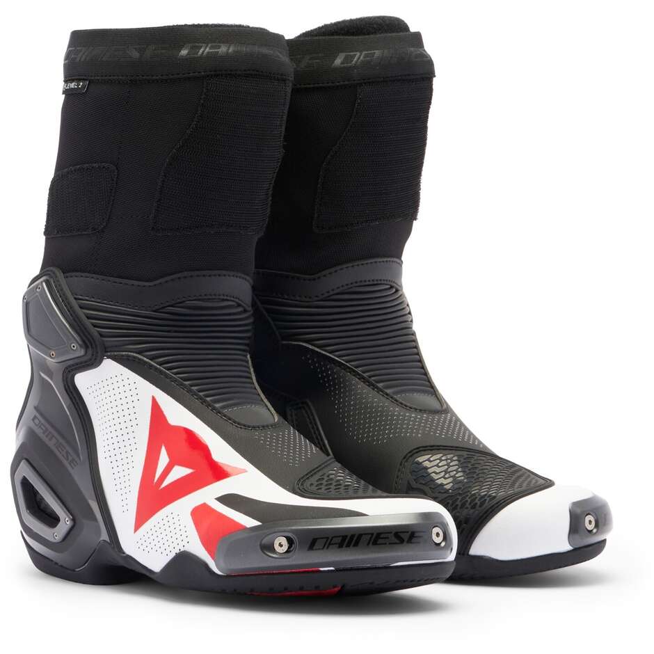 Bottes de course moto Dainese AXIAL 2 AIR Noir Lava Noir