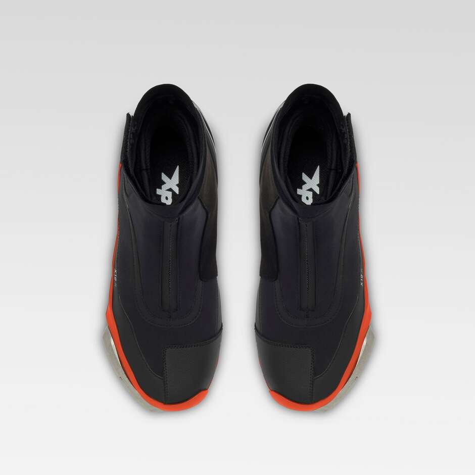 Bottes de moto basses XPD X10-R noir orange