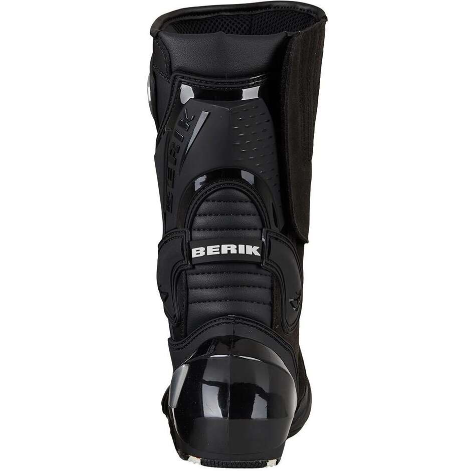 Bottes de moto de course Berik Race-X Evo 1289-BK noires
