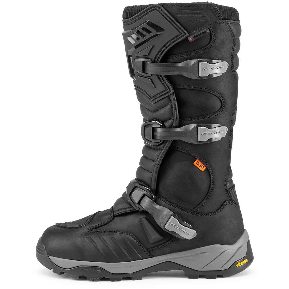 Bottes de moto Forma ADVENTURE PRO Dry Black Adventure