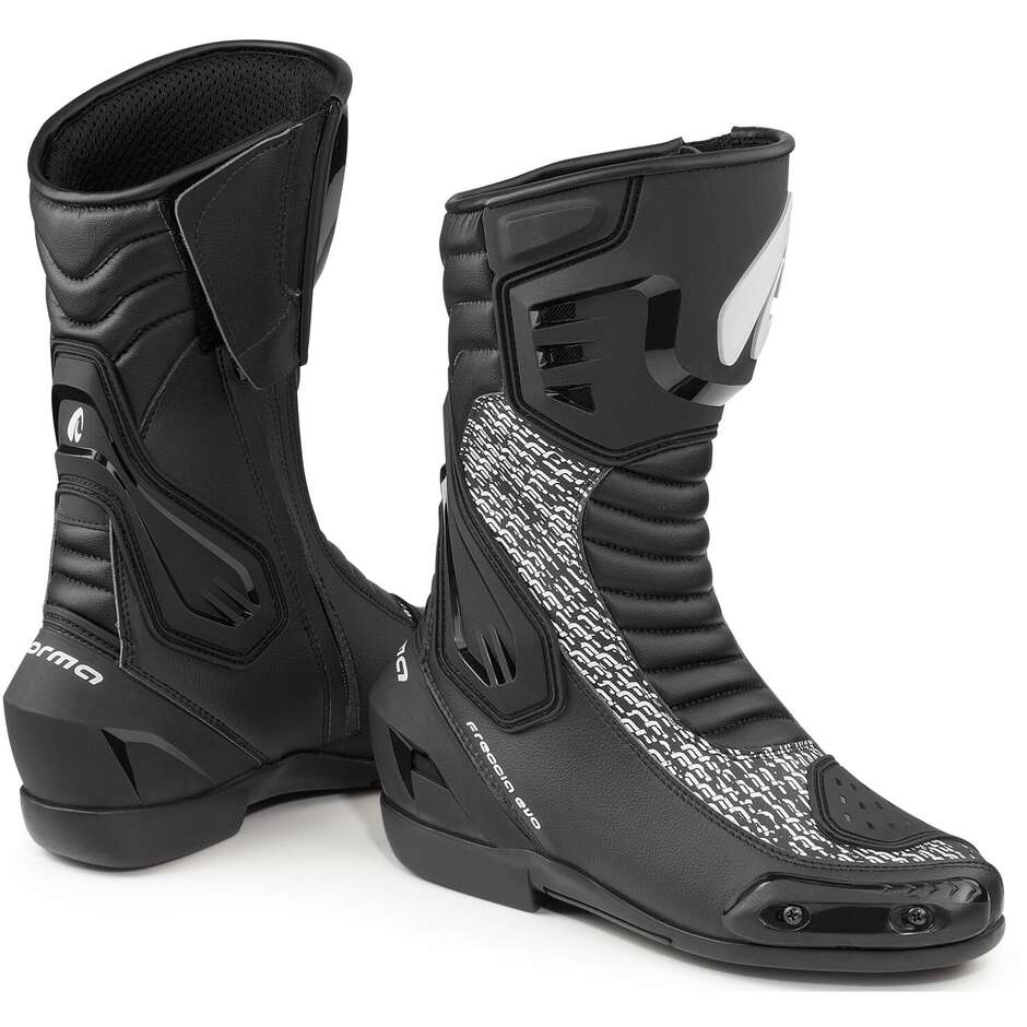 Bottes de moto Forma FRECCIA EVO Noir Blanc