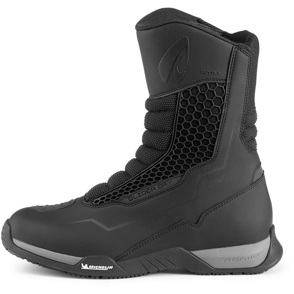 Bottes de moto Forma GLIDER Dry noires anthracite